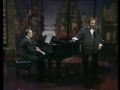 Luciano Pavarotti on Late Show 1993 1/2 'la Mattinata'  live studio performance