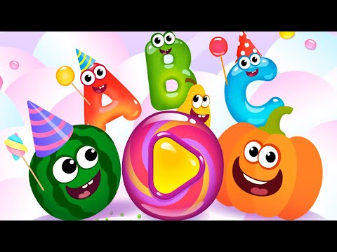 Kids Learn ABC With Funny Food ABC Games for Toddlers and Babies - YouTube