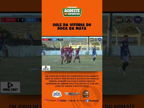 Gols da vitória do BDM Boca da Mata de Panelas.