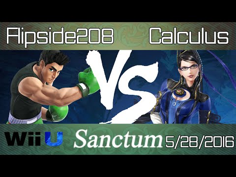 Sanctum: Flipside208 (Little Mac) vs. Calculus (Bayonetta) - Smash 4 Singles
