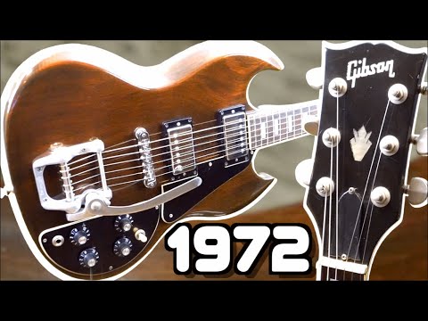 The Early 70s Was a Weird Time For SGs | 1972 Gibson SG Deluxe Humbuckers with Bigsby Review