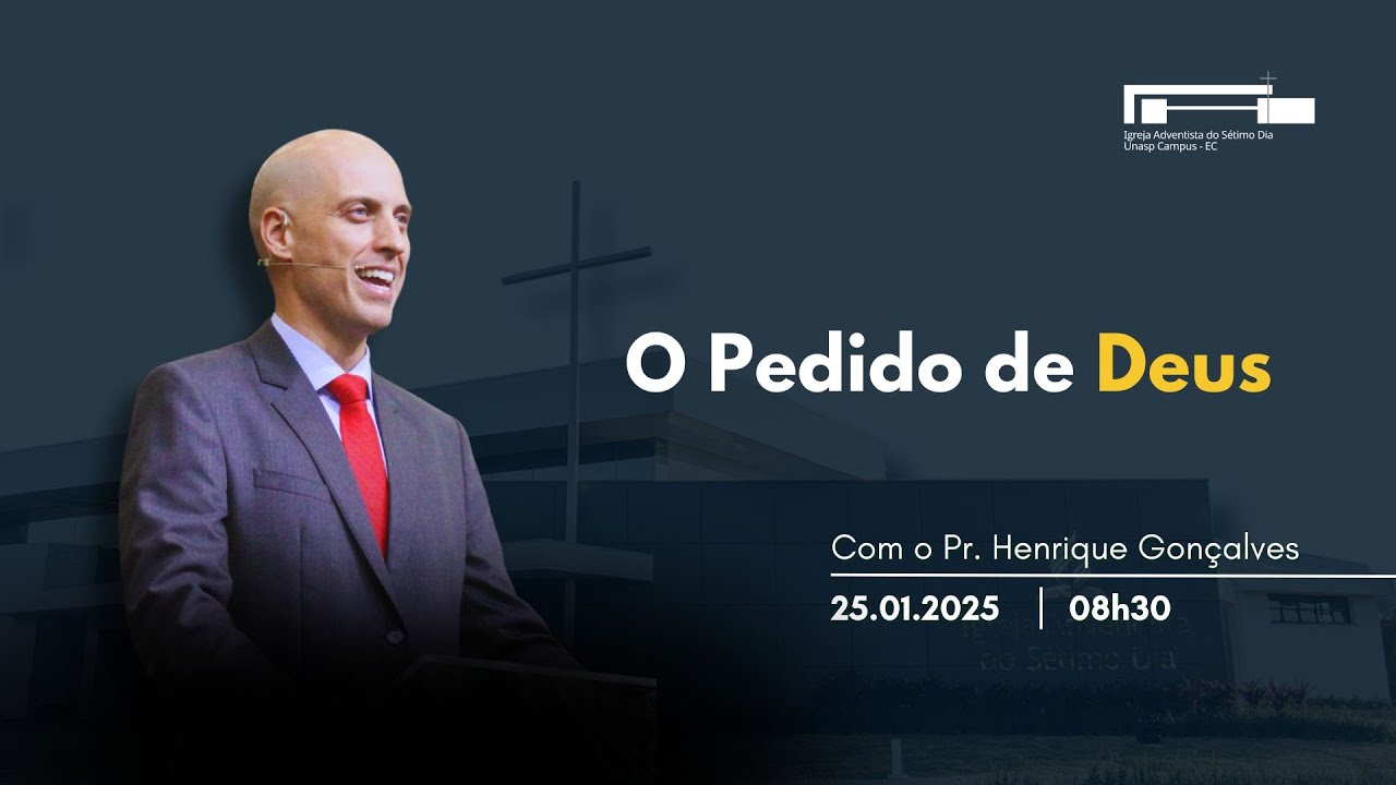 🔵 O Pedido de Deus l Pr. Henrique Gonçalves