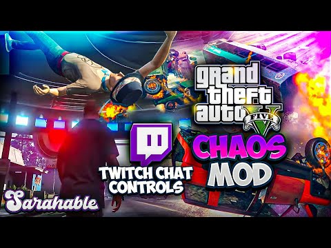 Twitch Chat Controls GTA V - Chaos Mod | Sarahable