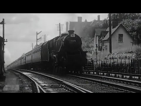 Vintage railway footage - Banking the Lickey - 1958