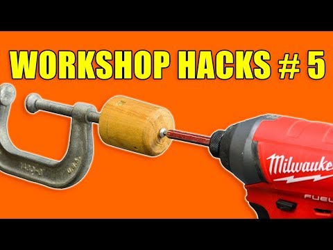 Quick Workshop Hacks Part 5: Woodworking Tips and Tricks