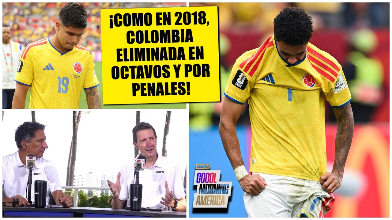 COLOMBIA no aprendió la LECCIÓN: se fue invicta del MUNDIAL y fallando en PENALES | Goool Morning