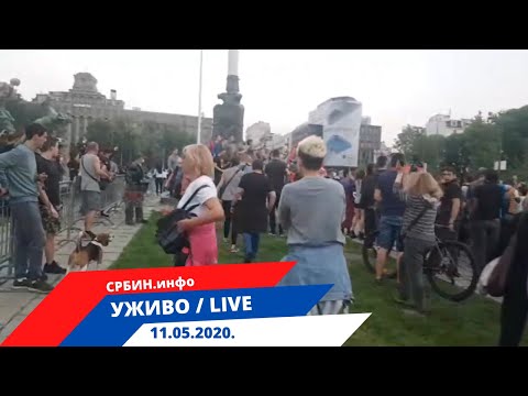 СРБИН.инфо ⓒ ✔ Uživo: Skupština - Pristalice SNS i opozicije Veoma napeto