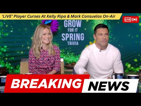 ‘LIVE’ Player Curses At Kelly Ripa & Mark Consuelos On-Air