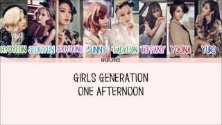 Girls Generation - One Afternoon [Eng/Rom/Han] Picture + Color Coded HD