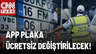 Plaka Yönetmeliği Değişti: APP Plaka Ücretsiz Değiştirilecek! İşte Son Detaylar.