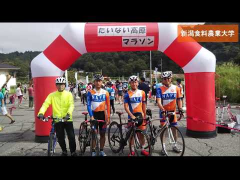 【自転車競技部】たいない高原マラソンの先導役に抜擢！