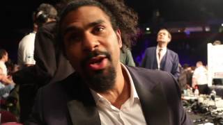 DAVID HAYE REACTS TO ANTHONY JOSHUA BRUTAL KO OF ERIC MOLINA - AND RIPS INTO TONY BELLEW