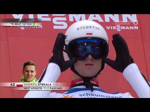 Andrzej Stekala springt auf 152,0m bei der Qualifikation in Willingen