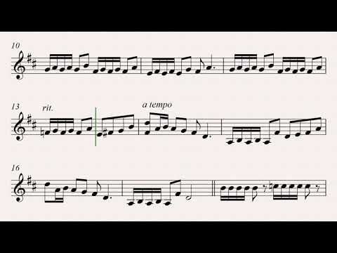 V. Zirdum: Put do škole - klavirska pratnja (sporiji tempo)