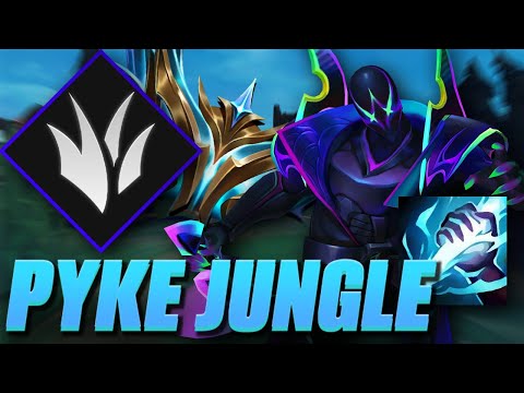 I WON WITH PYKE JUNGLE IN CHALLENGER ??? | Davemon