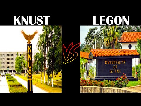 LEGON vs KNUST (Facilities, Ranking, Cut-off points, Location)