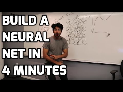 Build a Neural Net in 4 Minutes Video