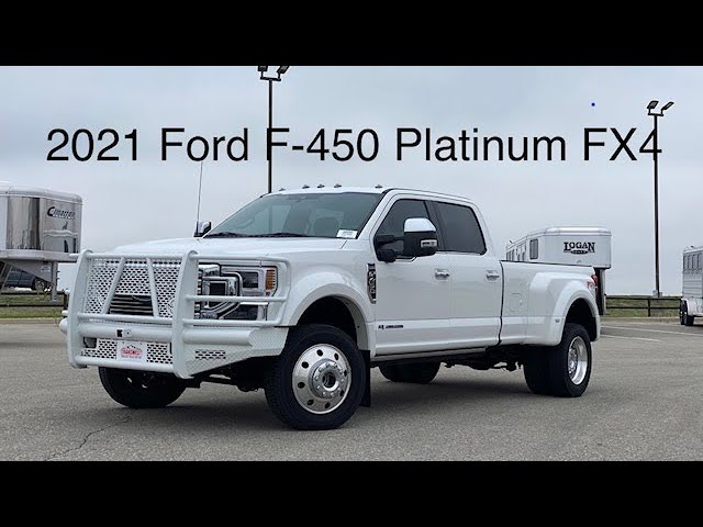 Preview image of 2021 Ford F-450 Platinum FX4 youtube video