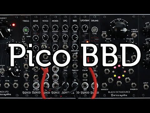 Erica Synths Pico BBD analogue 4092 stage bucket brigade delay image 3