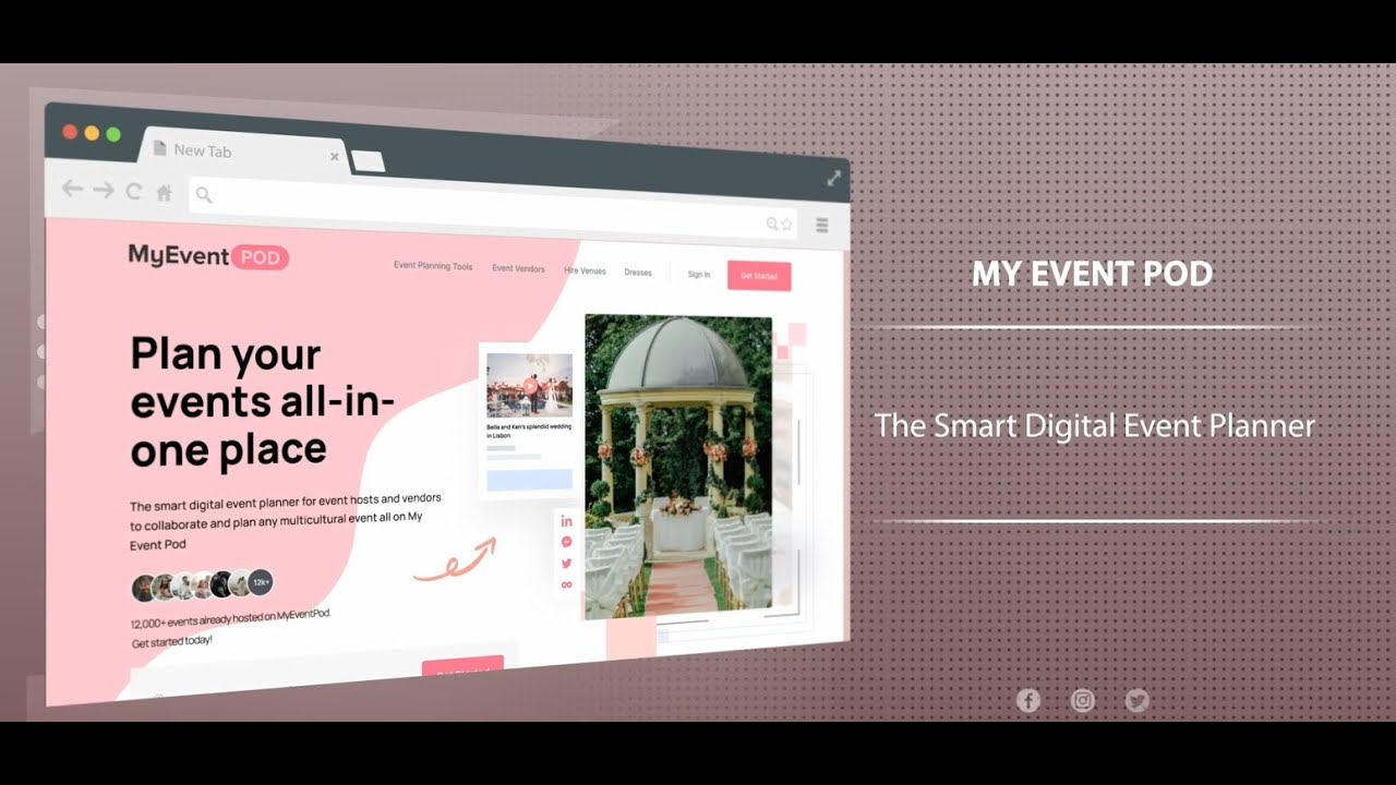 My Event POD   All In One Event Planner for Event Vendors & Hosts