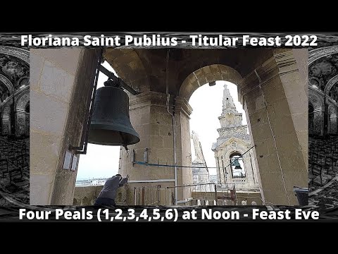 Erba' Moti ta' 12:00pm (2022 - 1,2,3,4,5,6) - Floriana San Publiju - Festa Titulari - 6 Qniepen