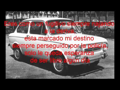 Como un fugitivo (Letra)