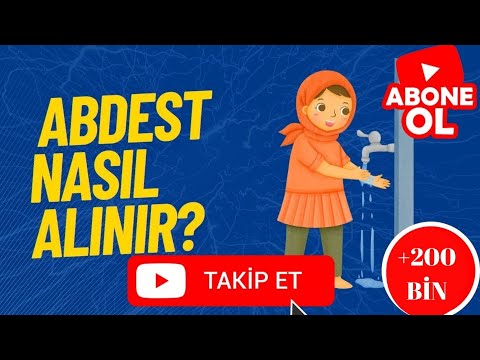 Abdest Nasıl Alınır-Kadın İçin Abdest Nasıl Alınır.