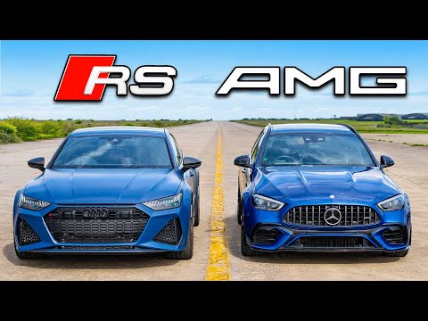 Nuevo AMG C63 vs Audi RS7 Performance: ARRANCONES
