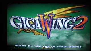 Giga Wing 2: Sega Naomi Arcade Attract Mode Only