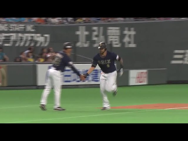 【10回表】これぞ4番!! バファローズ・ロメロ 値千金の23号勝ち越し2ラン!! 2017/9/17 F-Bs