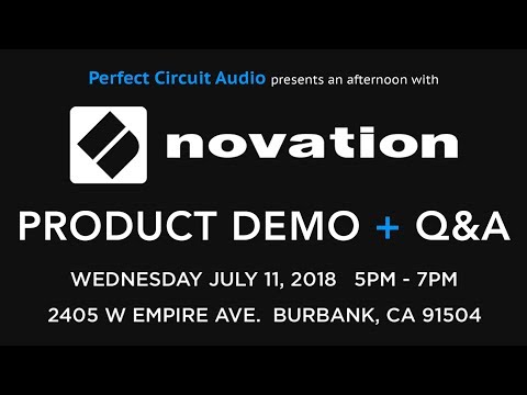 Novation Circuit Mono Station In Store Product Demo And Q&A