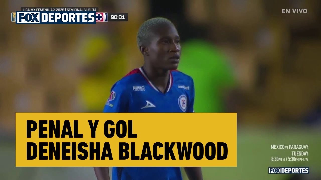 🔥 PENAL Y GOL Deneisha Blackwood | Tigres 2-1 Cruz Azul | Semifinal Vuelta | Liga MX Femenil