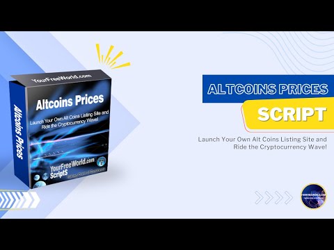Altcoin Prices Script video demo