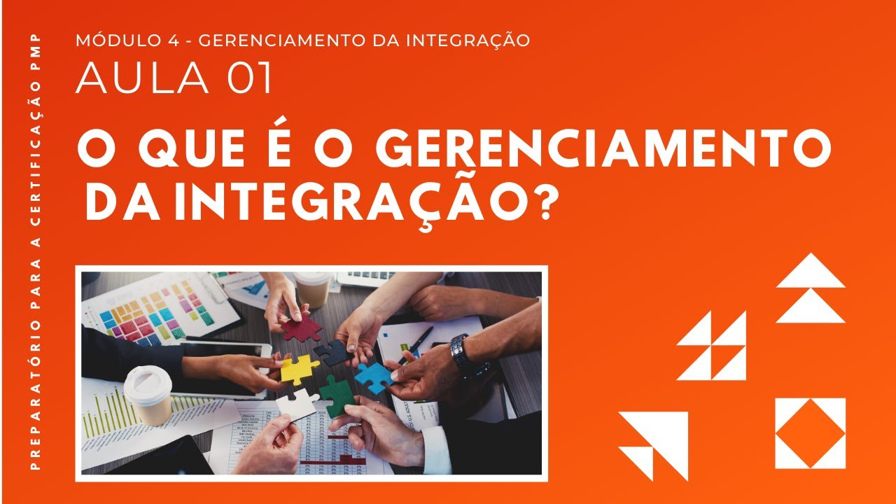 O que é Gerenciamento da Integração de um Projeto? | Capítulo 4 – Aula 01