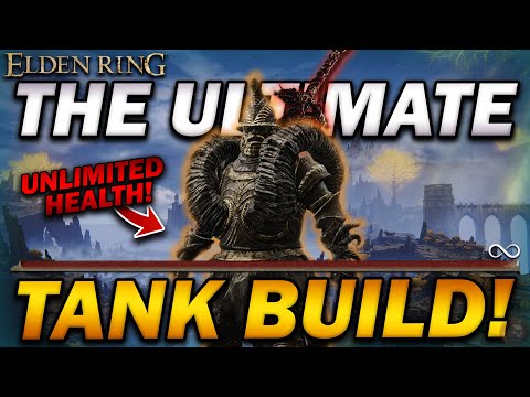 "The ULTIMATE TANK BUILD in Elden Ring!" (Best Armour & Infinite Healing)