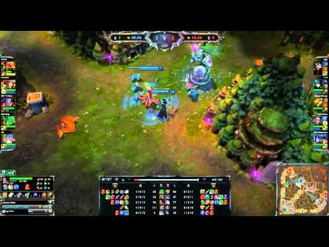 SKT T1 Faker - Twisted fate vs Ahri S4