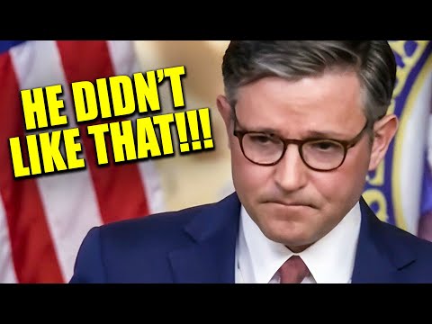 Mike Johnson HUMILIATED By Reporter’s Sharp Call-Out On Subpoenas