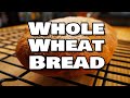 Easiest No Knead Whole Wheat Bread - No oil, no salt