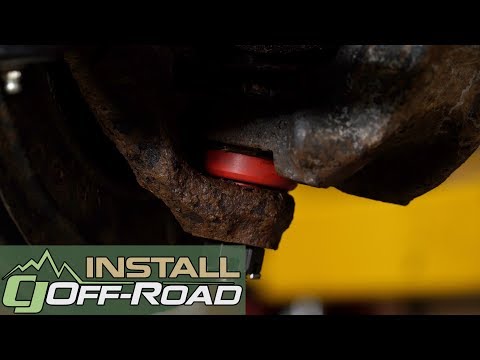 Jeep Wrangler JK Ball Joint Replacement Alloy USA Heavy Duty Ball Joint Installation 2007-2018