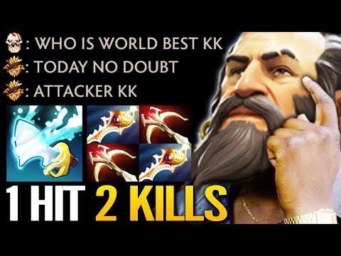 World Best Kunkka Players x2 Divine Rapier Hard Carry - Attacker 8k mmr Player Dota 2