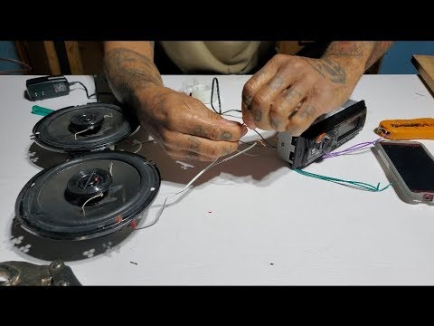 diy turn car radio into garage radio or house radio