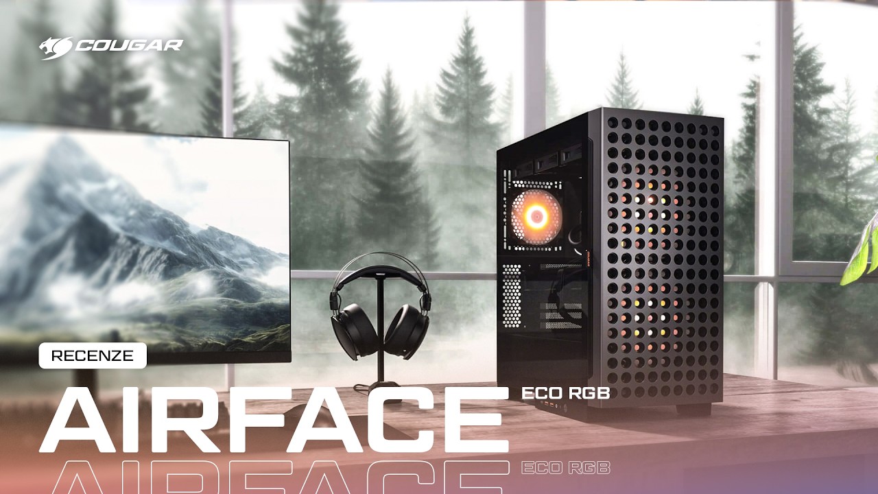 COUGAR Airface Eco RGB recenze GamePC.cz