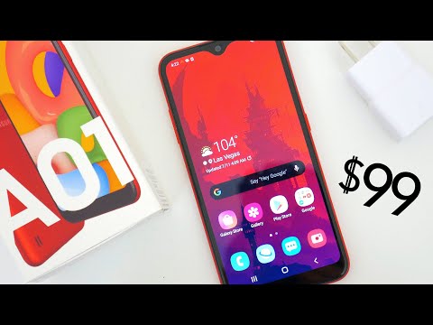Samsung Galaxy A01 Review ($99) Is The Cheapest & Smallest Phone Any Good?