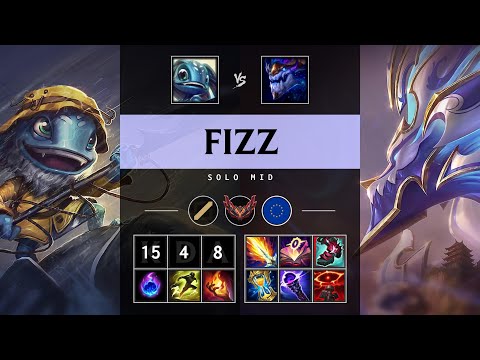 Fizz Mid vs Aurelion Sol - EUW Grandmaster Patch 25.11