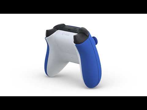 thumbnail video image 2 of Control Inalámbrico Xbox One Series Microsoft X/S Shock Blue, 2 of 5