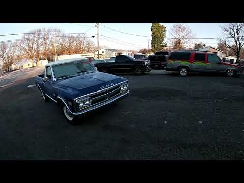 The GMC is getting Flowmonster exhaust at Burk's Exhaust & Fab