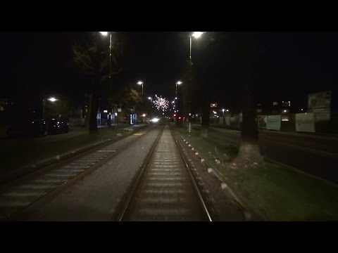 HTM R-NET tramlijn 2 Kraayenstein - Leidschendam Leidsenhage | oudejaarsavond | Siemens Avenio 5004