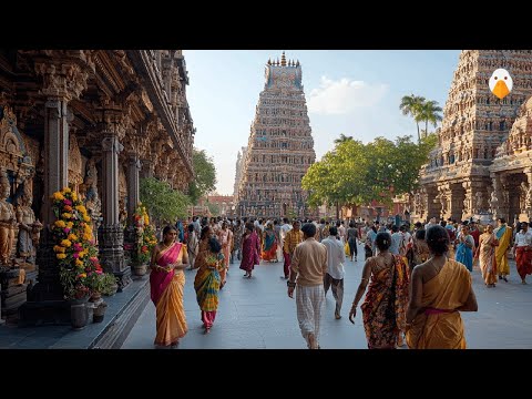 Madurai, India🇮🇳 The Temple City with Over 2000 Years of History (4K HDR)