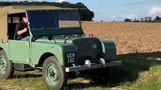 Video Thumbnail for 1948 Land Rover Series I