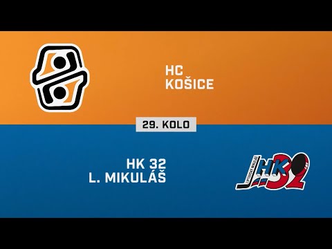 29. kolo: HC Košice – HK 32 Liptovský Mikuláš 5:3 (HIGHLIGHTY)